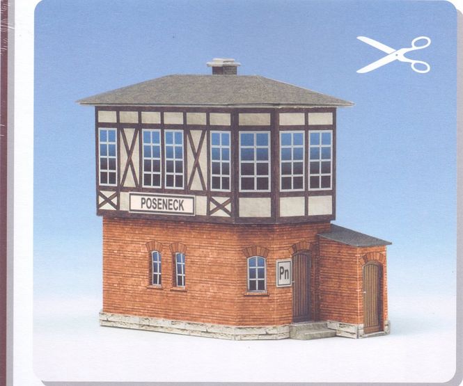 Huvudbild STÄLLVERK POSENECK. SKALA 1/87